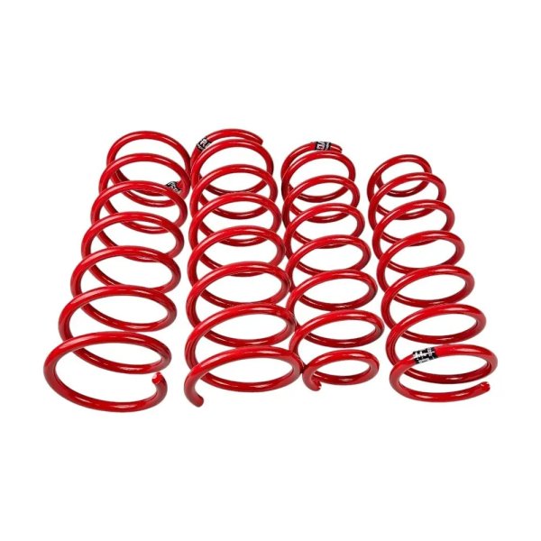 Kit completo muelles rojos OFFROAD +7.5cm Nissan Patrol GR Y60 y GR Y61 carga extra - MUE010-018-ROJO - Led4x4