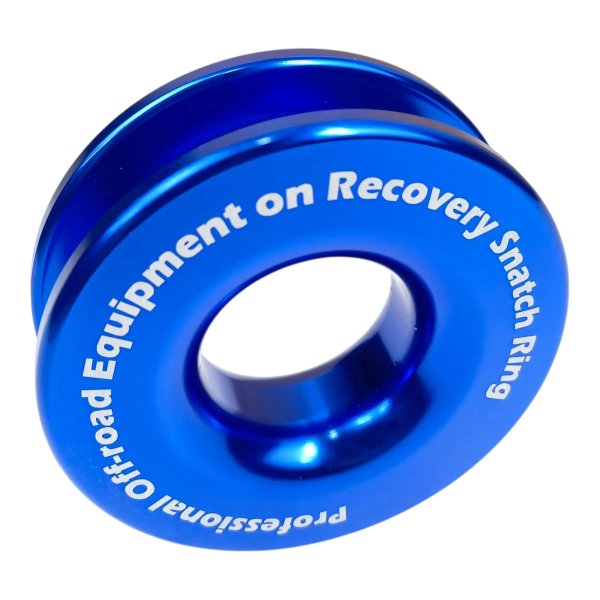 Polea de reenvío ligera para cable de plasma OFFROAD azul - POL-SINT-AZUL - Led4x4