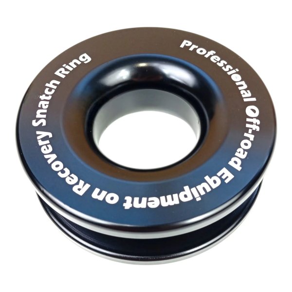 Polea de reenvío ligera para cable de plasma OFFROAD negra