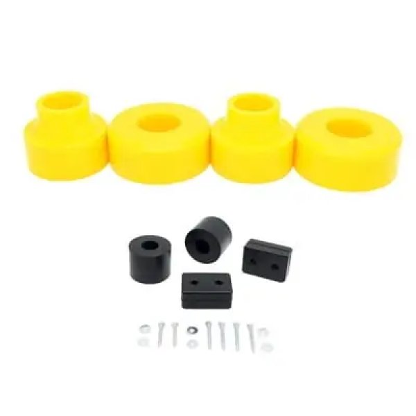 Suplementos de poliuretano + topes de elevación +2» Jeep Grand Cherokee WJ WG AMARILLO - KG-000522-003 - Led4x4