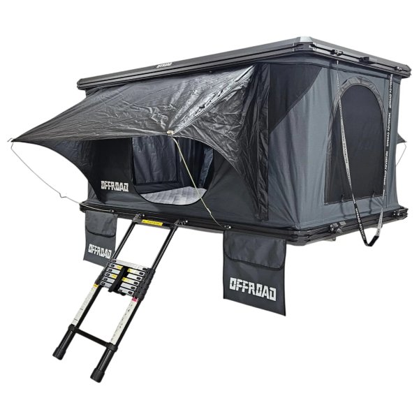 Tienda de techo KOVER de 150cm OFFROAD aluminio - TIE-008 DARK 150 - Led4x4